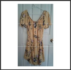 Off the shoulder dress